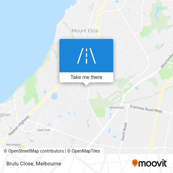 Brulu Close map