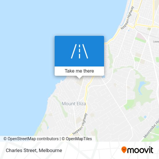 Charles Street map
