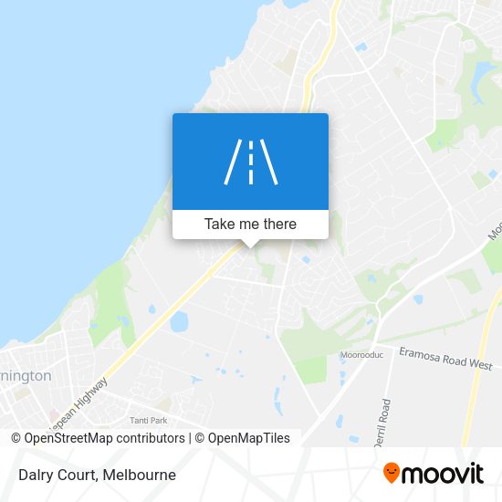 Dalry Court map