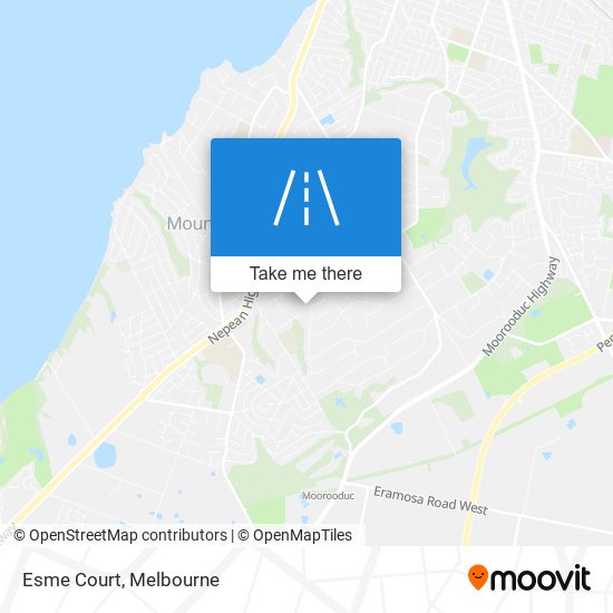 Esme Court map