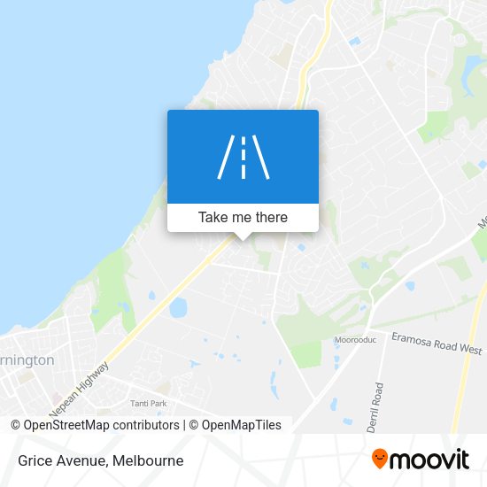 Grice Avenue map