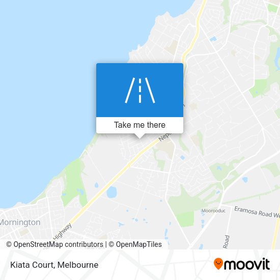 Kiata Court map