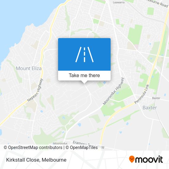 Kirkstall Close map