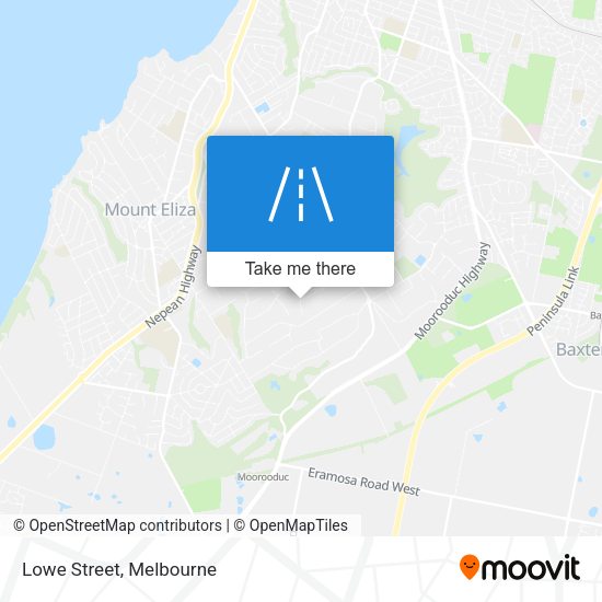 Lowe Street map