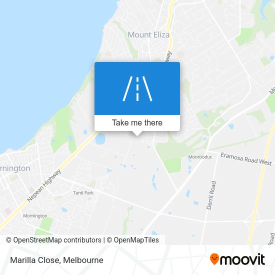 Marilla Close map