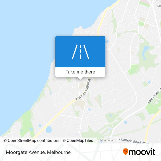 Moorgate Avenue map
