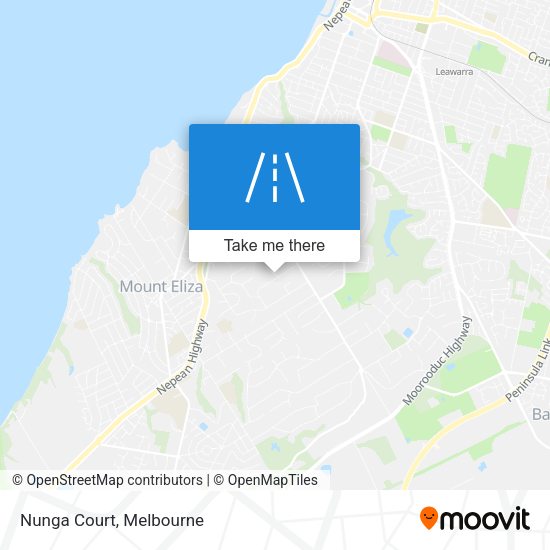 Nunga Court map