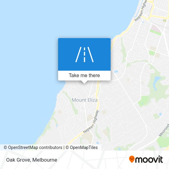 Oak Grove map