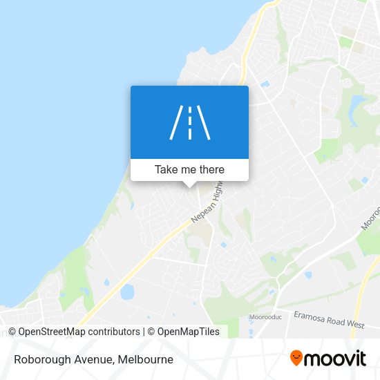 Roborough Avenue map