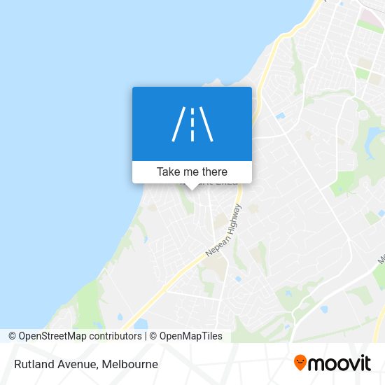 Rutland Avenue map
