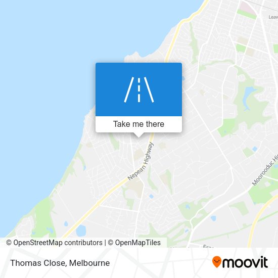Thomas Close map
