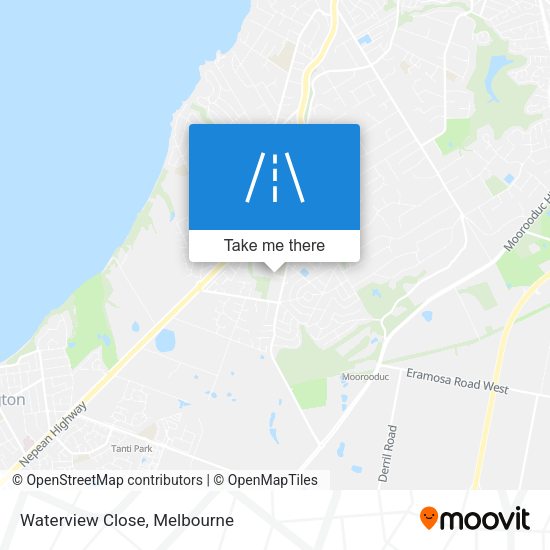 Waterview Close map