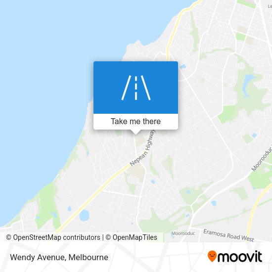 Wendy Avenue map