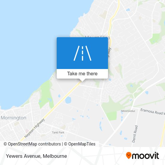 Yewers Avenue map