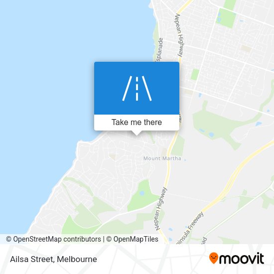 Ailsa Street map