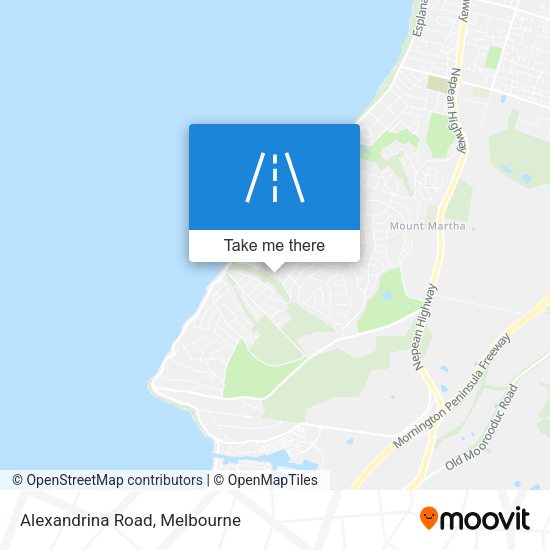 Alexandrina Road map