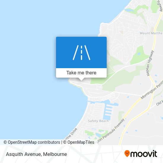 Asquith Avenue map