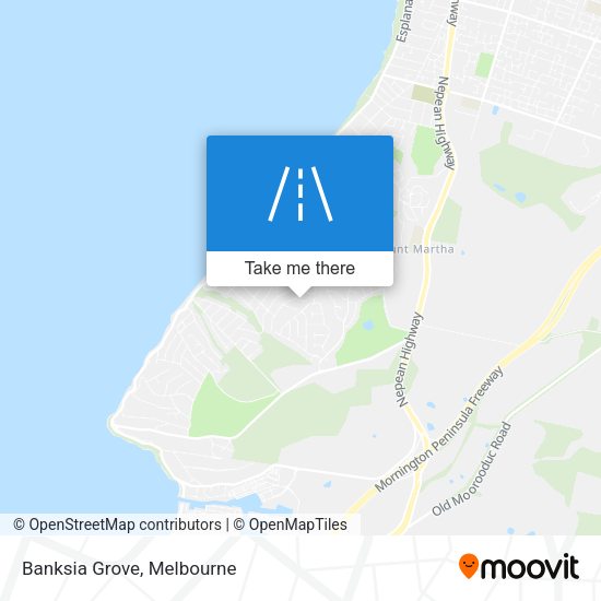 Banksia Grove map