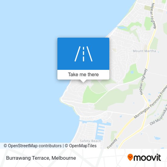 Burrawang Terrace map