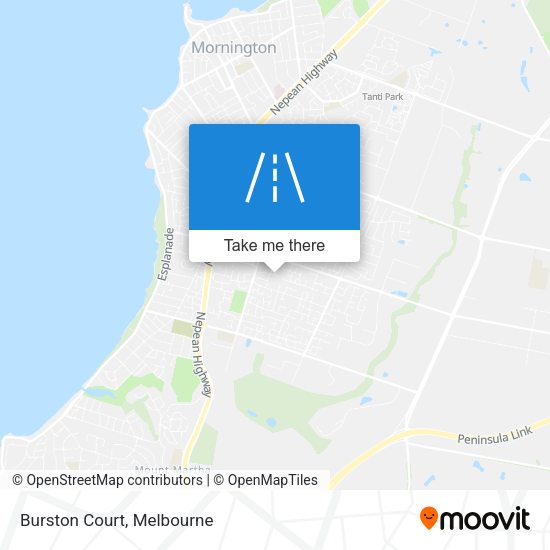 Burston Court map
