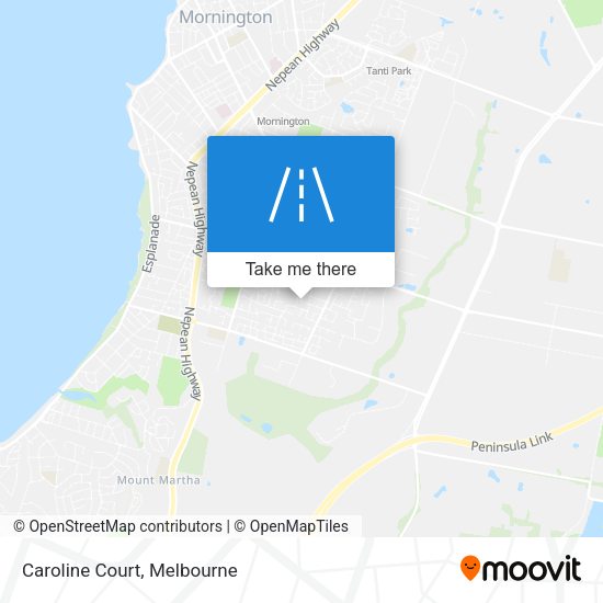 Caroline Court map