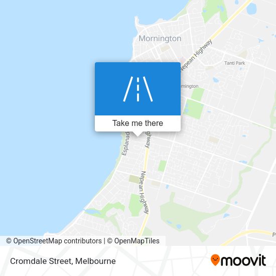 Cromdale Street map