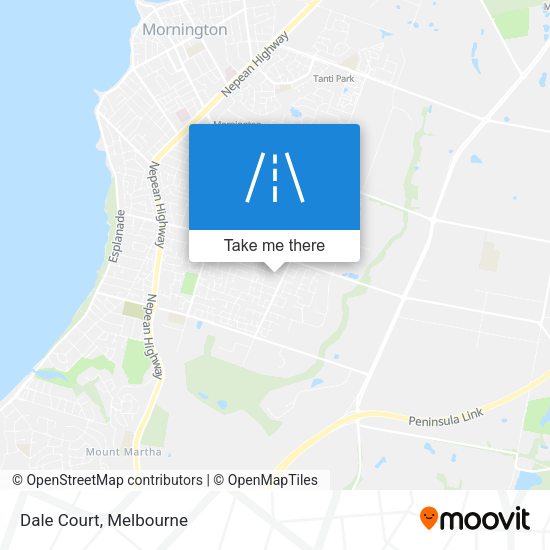 Dale Court map
