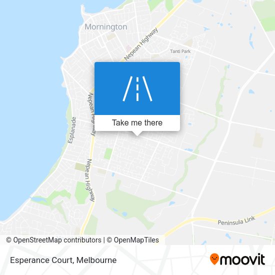 Esperance Court map
