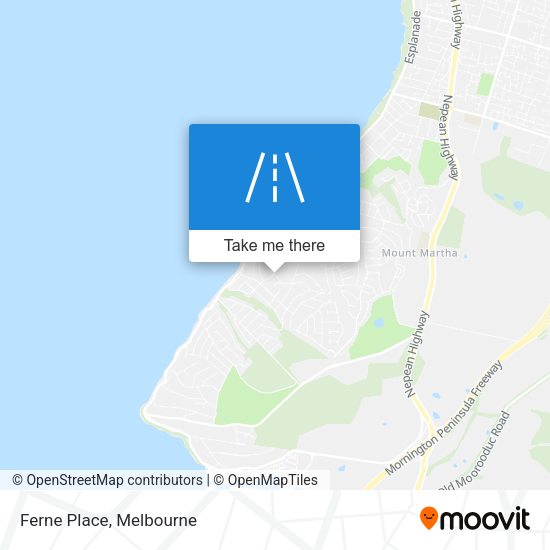 Ferne Place map