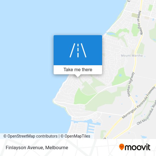 Finlayson Avenue map