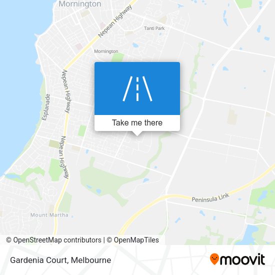 Gardenia Court map