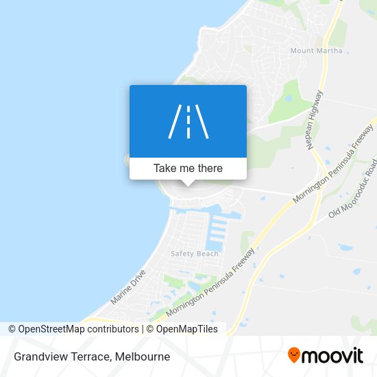 Grandview Terrace map