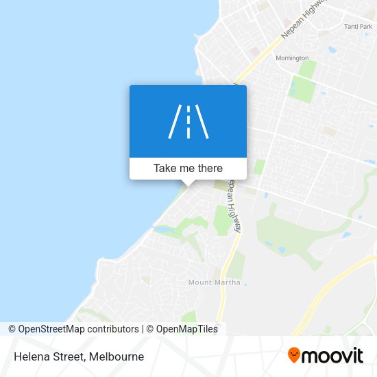 Helena Street map