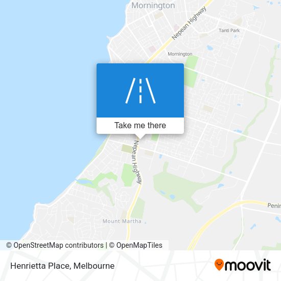 Henrietta Place map