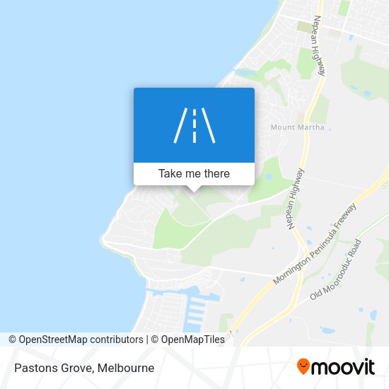 Pastons Grove map