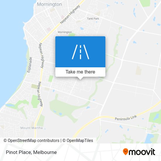 Pinot Place map