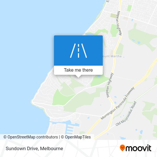 Sundown Drive map