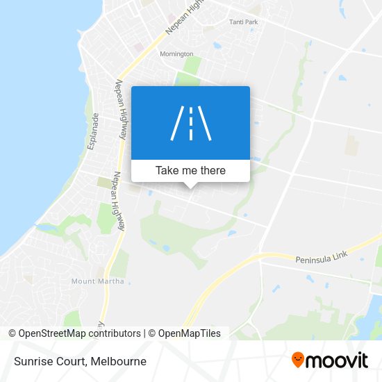 Sunrise Court map