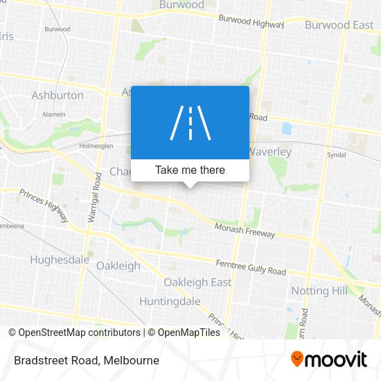 Bradstreet Road map