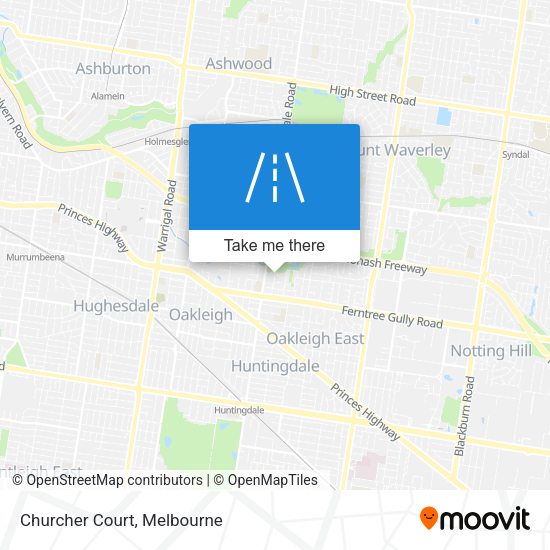 Churcher Court map