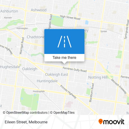 Eileen Street map