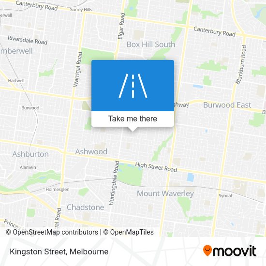 Kingston Street map