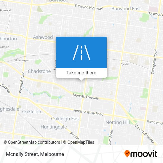 Mcnally Street map