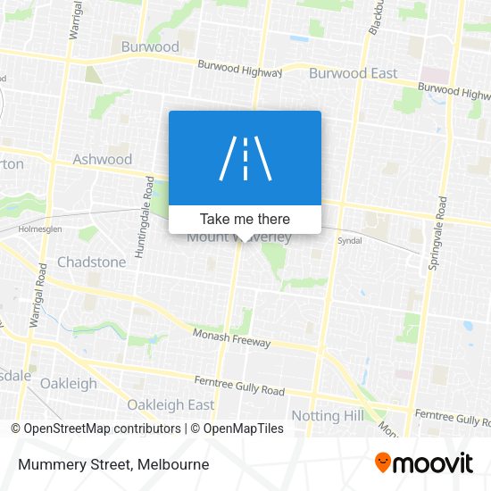 Mummery Street map