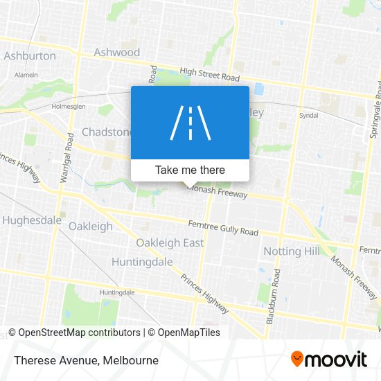 Therese Avenue map