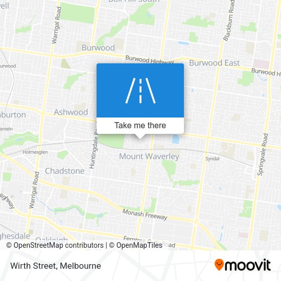 Wirth Street map