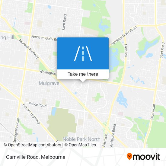 Camville Road map