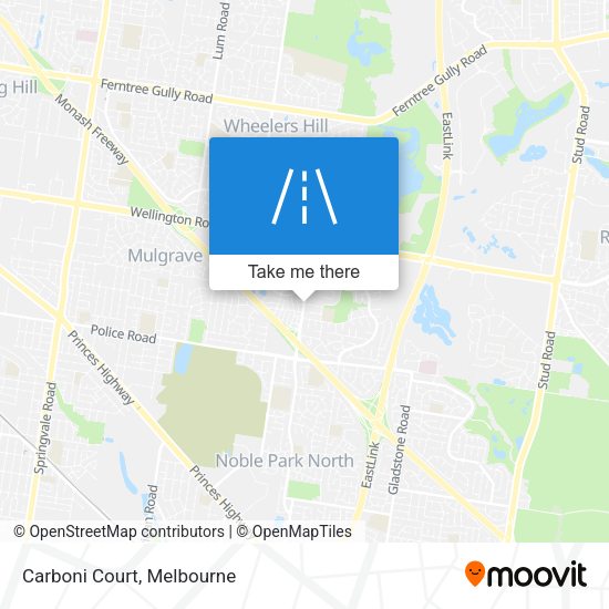 Carboni Court map