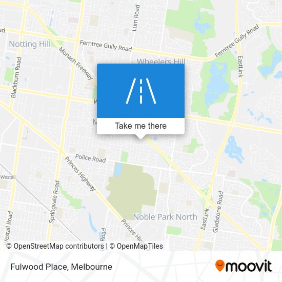 Fulwood Place map