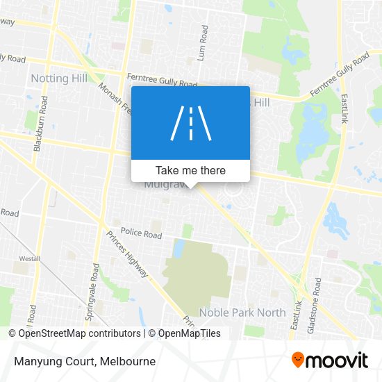 Manyung Court map